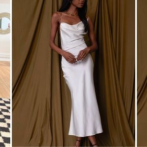 San Marino Ivory Midi Dress